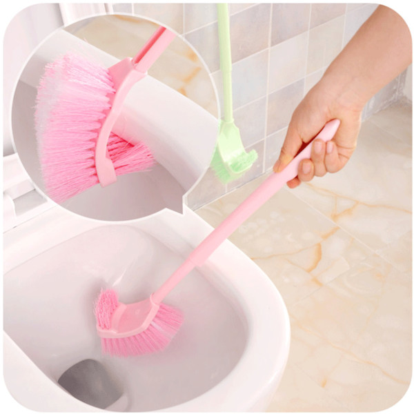 Thickened extended handle double sided to clean toilet brush toilet brush toilet brush toilet brush