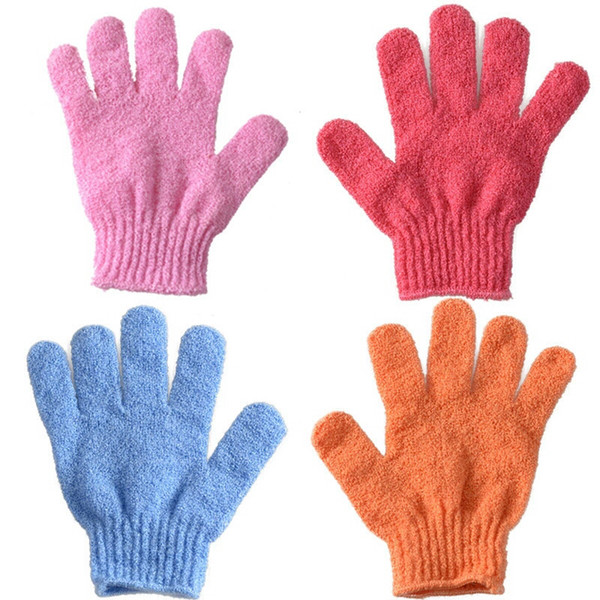Bath Cleaning Glove Spa Skin Care Sponges Bath Glove Body Sponge Bath Massage Shower Scrub Gloves Exfoliating Shower Scrubber YFA251