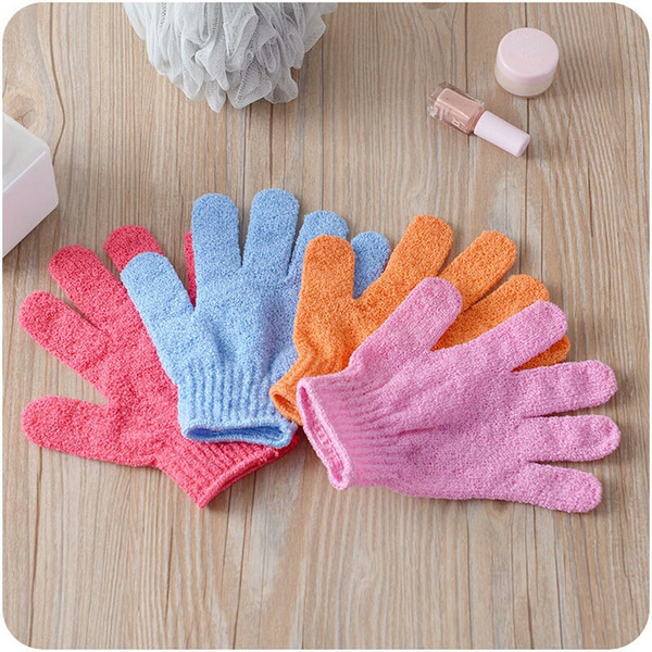 Spa Skin Care Sponges Bath Glove Body Sponge Bath Massage Shower Scrub Gloves Exfoliating Shower Cleaning Glove Bath Scrubbers YFA251