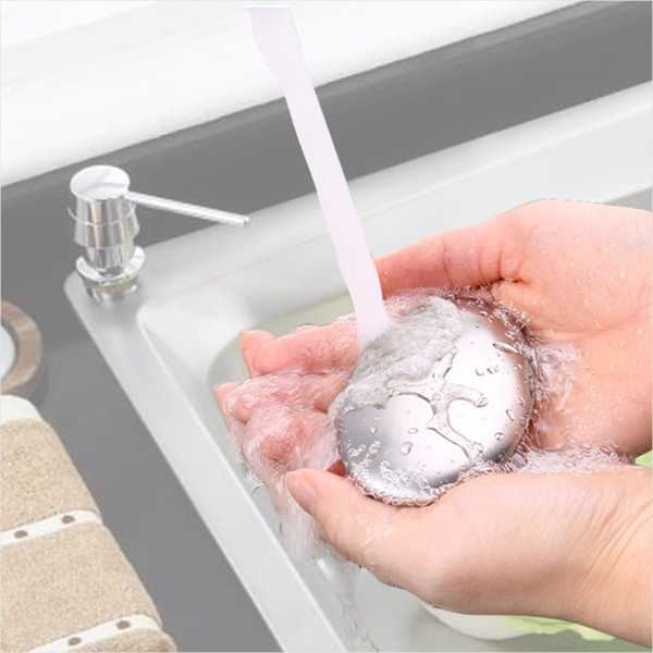 Low MOQ Reusable Stainless Steel 304 Soap, Matte Finish Stainless Steel 18/10 Seafood Garlic Odor Remover