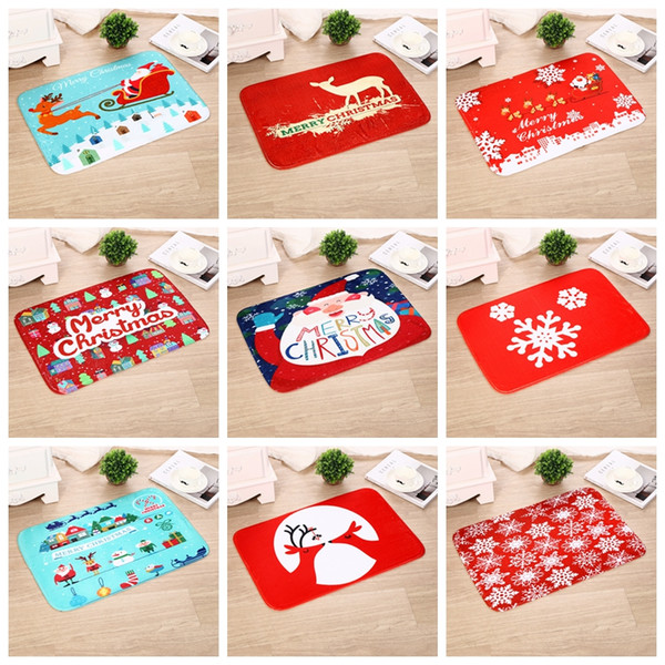 Merry Christmas Doormat Welcome Door bath Mat Rug Indoor Outdoor Mats Decor Rug for Home Office Bedroom