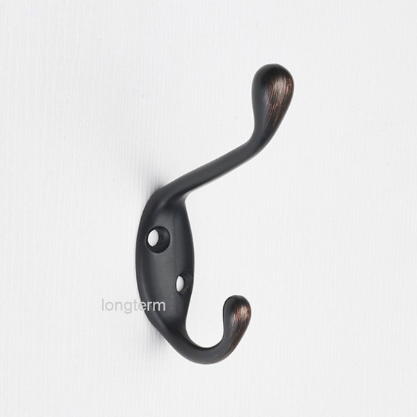 Grace design goose shape ORB coat hook zinc alloy solid wall cloth hook with 2pcs screws each