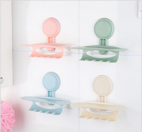 Toothpaste Family Toothbrush Holder Wall Mount Stand For Toothbrush Bathroom Sucker Suction Organizer Rack 4 Styles Wholesale LDH144