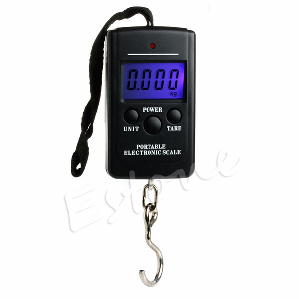 40kg 88Lb 1410oz Digital Handy Scales Luggage Fishing