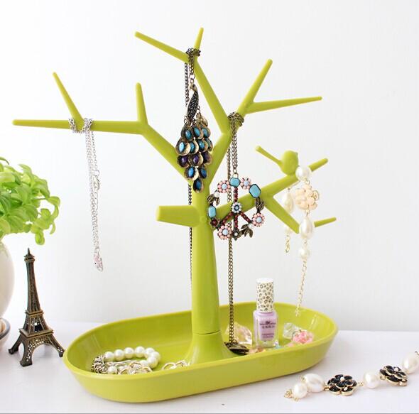 1PC creative tree branch displayment earrings jewelry storage rack bathroom shelves 25X12.5X28CM O0086