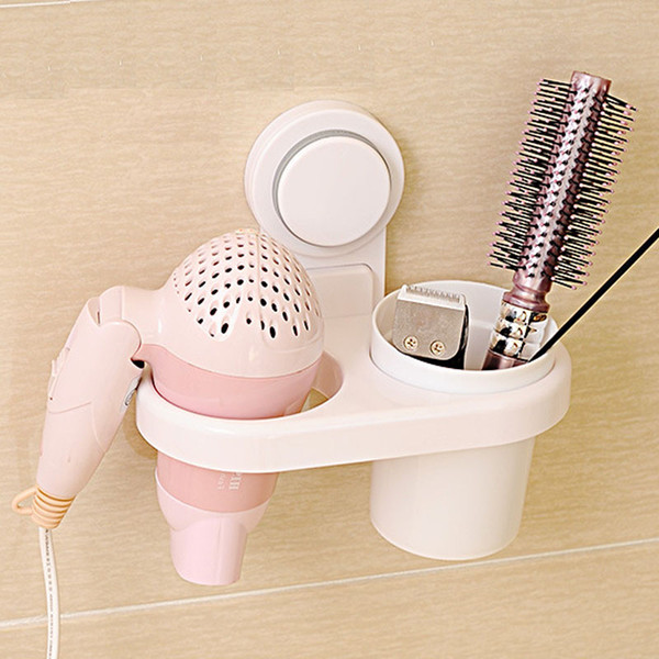 Wall Mounted Hair Dryer Drier Comb Holder Rack Stand Set Storage Organizer New Excellent Quality Popular New