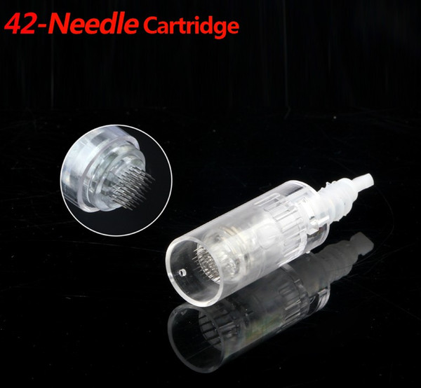 Popular 10pcs Electric Derma Pen Needles Auto Microneedle 42 pin Cartridge Derma Pen Tattoo