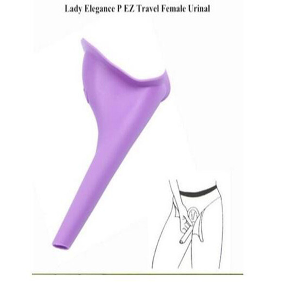 Portable Female Travel Urinal Funnel Women Stand Up Pee Camping Urination Funnel Toilet Urine Device OPP bag