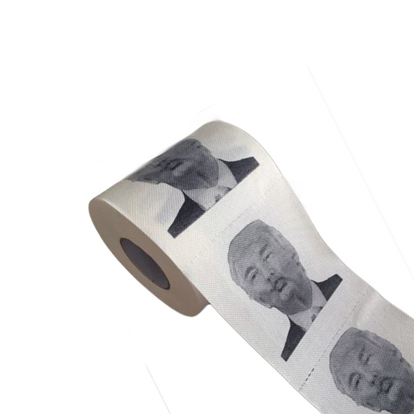 Hillary Clinton Donald Trump Barack Obama Toilet Paper - Novelty Funny Toilet Paper Gag Gift 150pcs