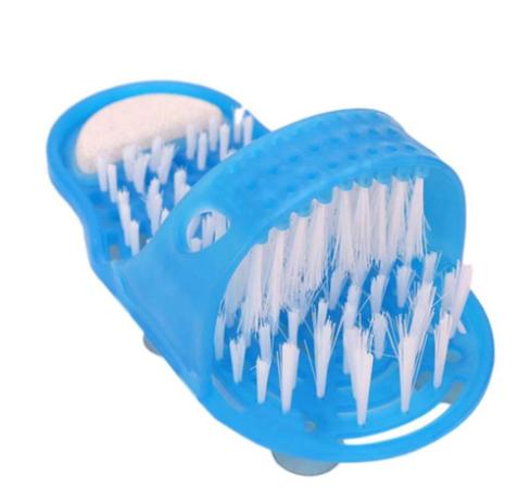 1PCS Shower Foot Feet Cleaner Scrubber Washer Foot Brush Health Care Household Bathroom Shower Stone Massager Slipper