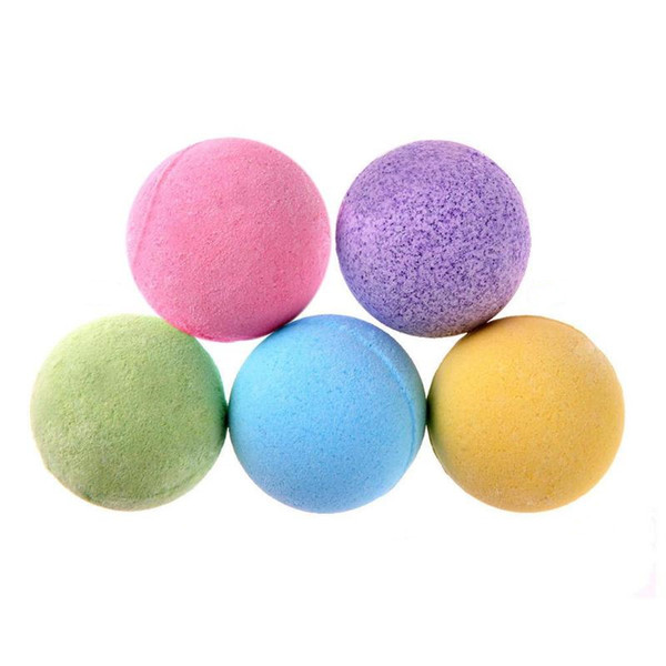 1pc Bath Salt Ball Deep Sea Bath Salt Body Rose Essential Oil Body Skin Whiten Relax Stress Relief Natural Bubble Shower Bombs