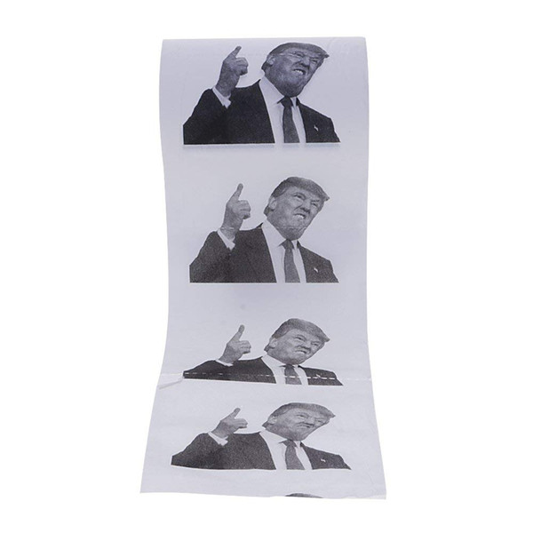 Donald Trump Toilet Paper Roll Political Humour Funny Novelty Gag Gift Prank Joke 250 Sheet Per Roll