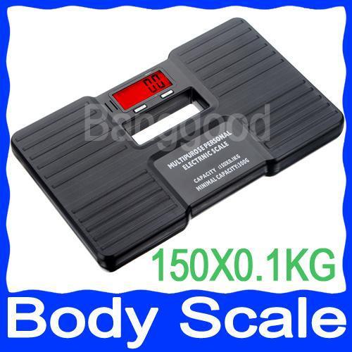 Portable 150kg X 0 .1k Digital Electronic Balance Body Health Fitness Weight Scale Bathroom Free Shipping ,Dandys