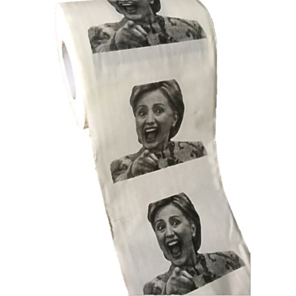 Hillary Clinton Donald Trump Barack Obama Toilet Paper - Novelty Funny Toilet Paper Gag Gift