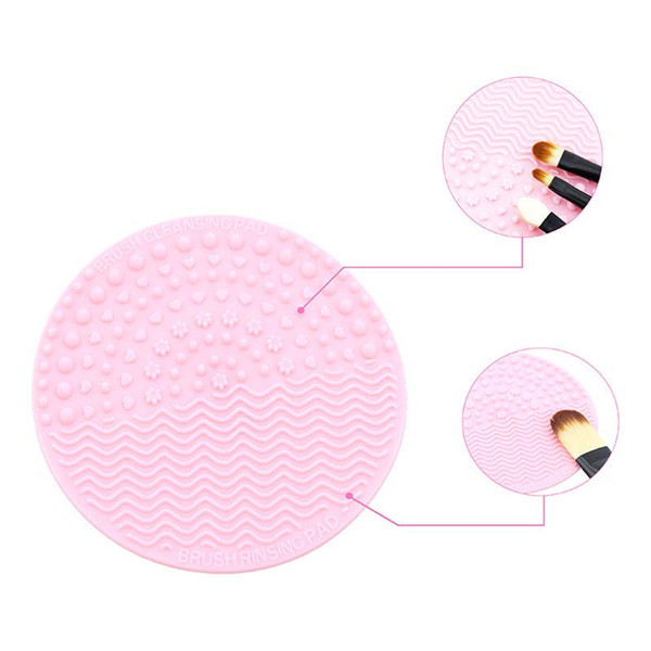 Soft Silicone Facial Cleansing Pads,Bath Wash Brush Hair Face Exfoliator Cleaning Scrubber Massage Shower Sponge