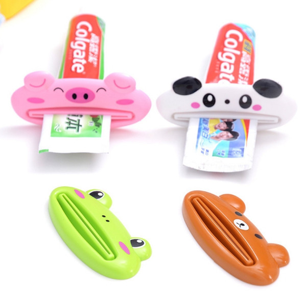 Toothpaste Squeezer Animal Shaped Tube Squeezer Manual Toothpaste Dispenser Dental Cream Bathroom Accessories 4 Designs Wholesale YW2766