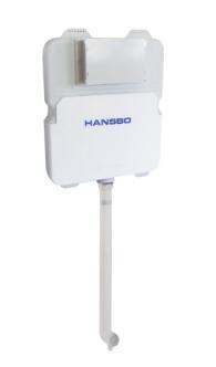 Hansbo bathroom toilet flush tank for squatting pan and wall hang toilet flushvalve watermark certificate WC toilet