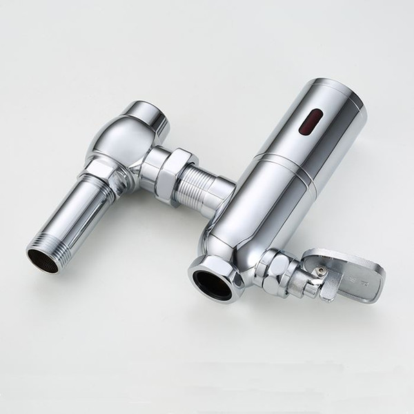 Automatic Stool Flush Valve/automatic flusher, Chrome Finish, Wall Mounted, closet pan Sensor toilet flusher,Free Shipping 8509