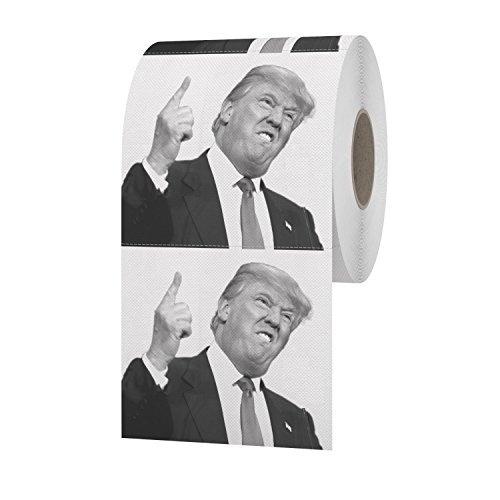 Paper Hillary Clinton Donald Trump Barack Obama Toilet Paper - Novelty Funny Toilet Paper Gag Gift wholesale