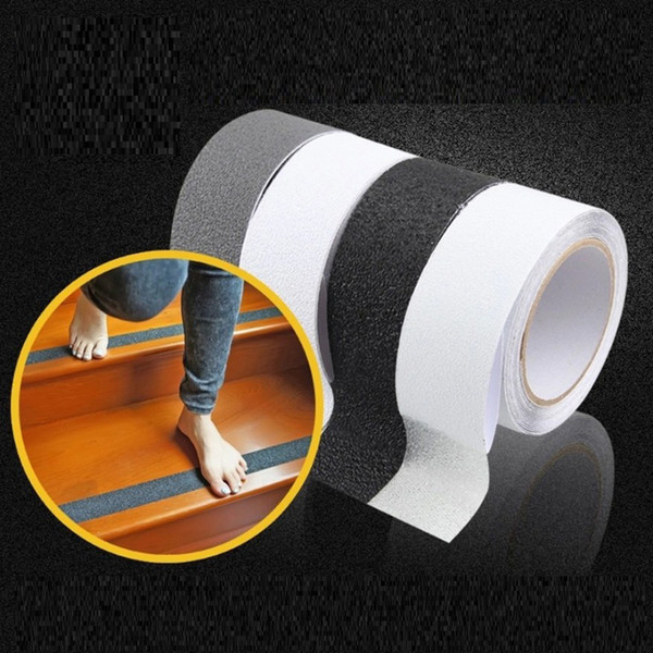 5CM*50M Safe Anti Slip Stairs Tapes PEVA Rubber DIY Bathroom Anti Slip Stickers Warning Stripes Emergency Lines Wall Sticker