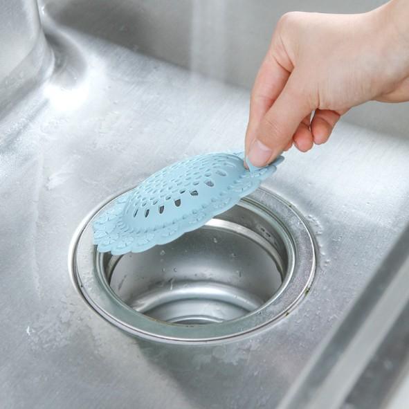 Kitchen Basin Sink Hair Plug Toilet Water Drains Plug Bath Silicone Floor Drain Cover Strainer