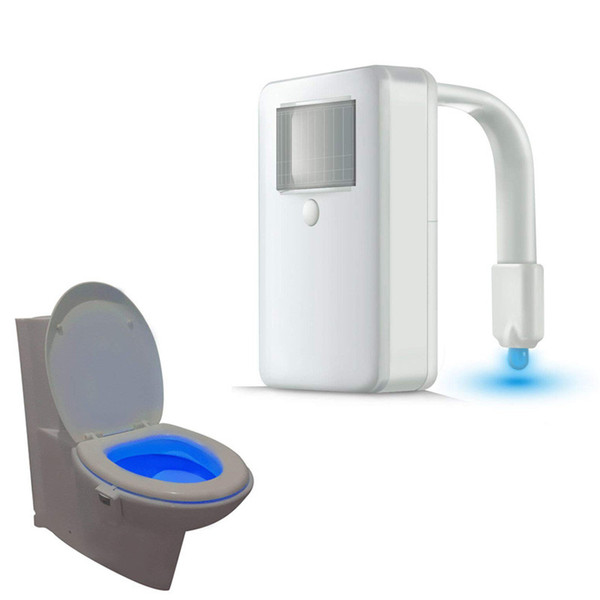 Motion Activated LED Toilet Night light Smart Motion Sensor 170 Degree Radius coverage Light Detection for Bathroom Washroom