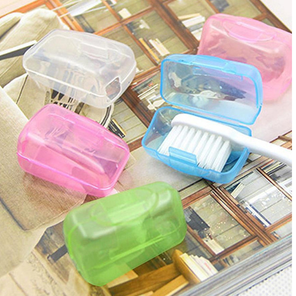 Hot Sale 5Pcs Portable Toothbrushes Head Cover Holder Travel Hiking Camping Brush Cap Case Toothbrushes Organizador Dropshipping