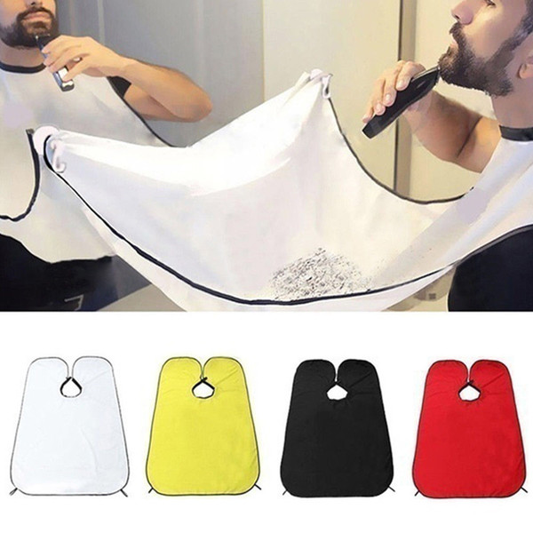 Man Bathroom Beard Bib High-Grade Waterproof Polyester Pongee Beard Care Trimmer Hair Shave Apron 120*80cm Toilet Supplies CNY64