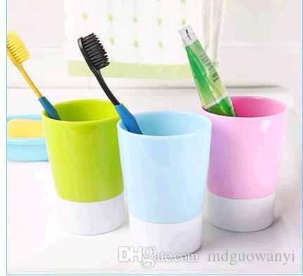 Daily provisions cup Plastic creative couple gargle wash cup toothbrush cup brush hotel