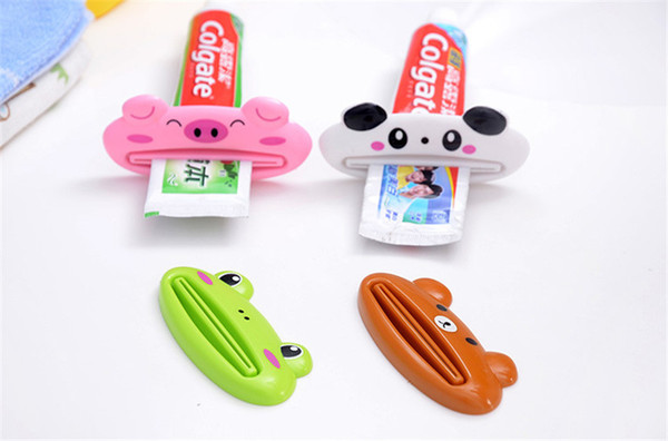 New Cute Animal Multifunctional Squeezer Toothpaste Squeezer Home Commodity Bathroom Tube Cartoon Toothpaste Dispenser Toilet Supplies