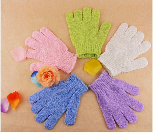 Moisturizing Spa Skin Care Cloth Bath Glove Exfoliating Gloves Cloth Scrubber Face Body Bath Gloves