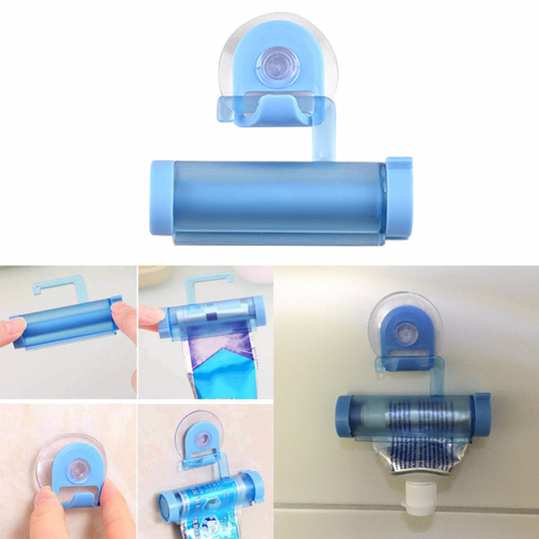 Rolling Squeezer Toothpaste Dispenser Tube Sucker Holder Dental Cream Bathroom Accessories Manual Syringe Gun Dispenser