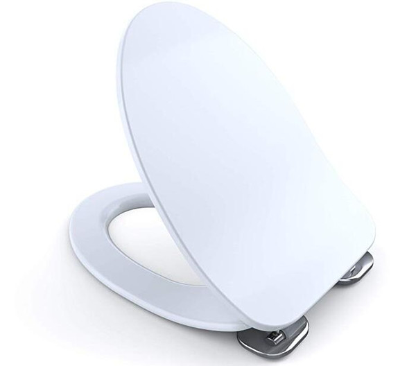 Authentic Toto SS234#01 Slim Elongated Closed-Front Toilet Seat with SoftClose