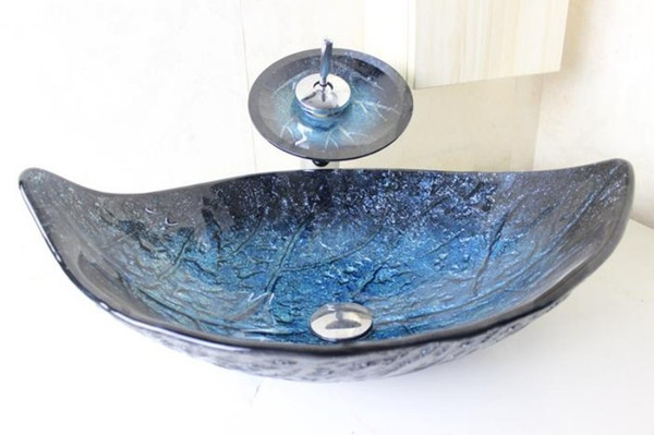 Wash Basin Glass Bowl clear tempered glass basins for bathrooms glass bowl sinks