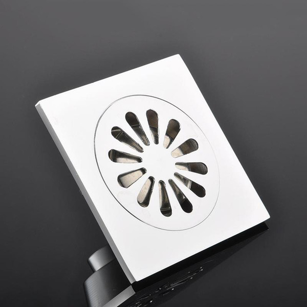 Copper square kitchen bathroom special fashion wear deodorant floor drain environmental protection hardware 210mm 160313#
