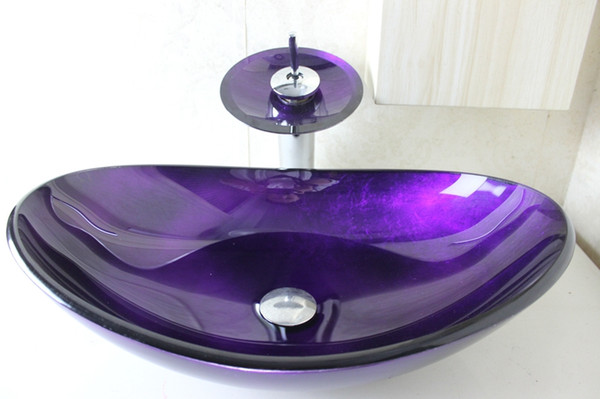 Modern Bathroom Glass Basin Glass Sink Basin bathroom furniture lavabo glass basin N-787