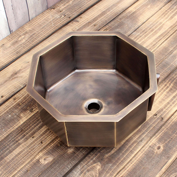 uropean antique brass sink retro brass bar basin hotel under the basin brass kitchen sink