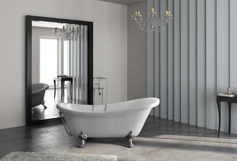 1750mm fiber glass + Acrylic bathtub with claw golden legs freestanding tub indoor spa with CUPC certificate RS6530