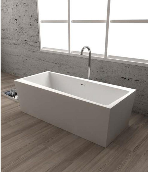1760x800x580mm BECCO DESIGNER SOLID SURFACE BATHTUB - STONE FINISH ARTIFICIAL STONE BATHTUB CE/CUPC CERTIFICATE NEW DESIGN TUB 65112