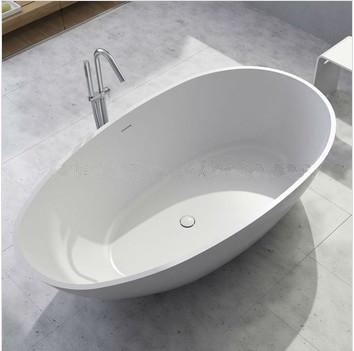 1780 x 980 x 510mm Solid Surface STONE Bathtub ARTIFICIAL STONE TUB OVAL MATT AND GLOSSY FINISHING OPTIONAL FREESTANDING TUB 6553