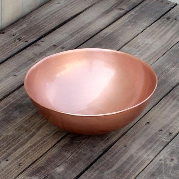 copper Europe type revives ancient ways new fund copper washbasin domestic use lavabo basin on stage of pure manual red copper stage basin
