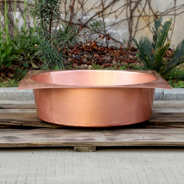 square copper bathroom sink washbasin small household washbasin china sink copper product