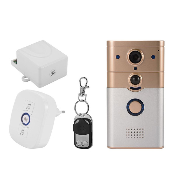 720P WIFI Intercom Doorbell 1MP HD Video Camera PIR Motion Detection Alarm HS931