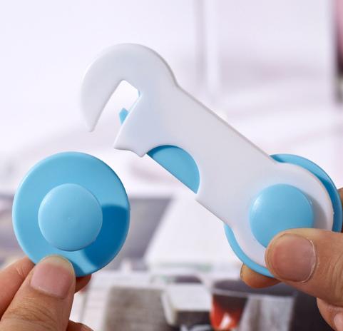 Baby Infant Drawer Safety Lock Kids Plastic safety Lock Cupboard Cabinet Wardrobe Door Fridge Safety Lock
