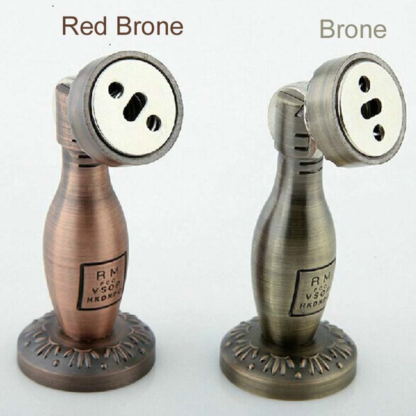1 piece 2018 new Fashion Europe style zinc alloy door stopper classical bronze door stops strong magnetism
