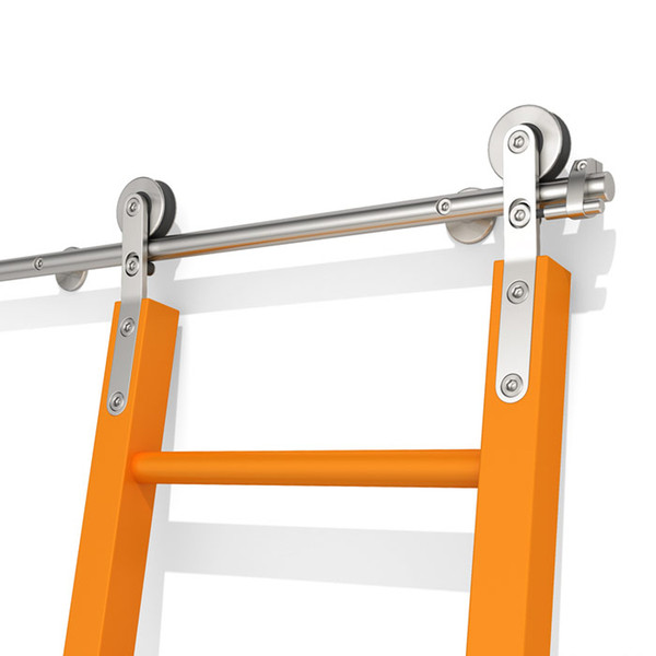Stainless Steel Sliding Library Ladder Hardware Sliding Barn Ladder Library Ladder Hardware Full Set Track Kit