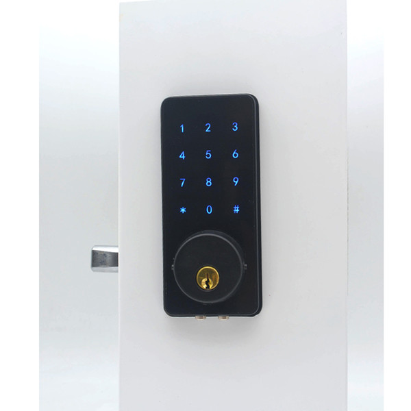 App remote control door lock wifi deadbolt lock wireless lock with wifi gateway for long range control