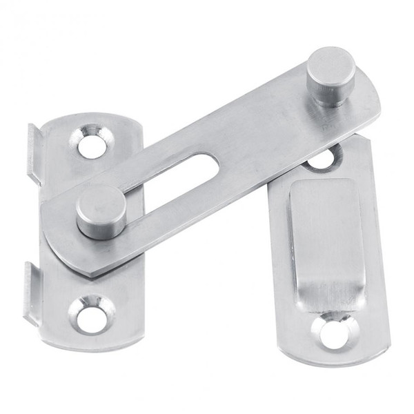 Hasp Latch Stainless Steel Hasp Latch Lock Sliding Door lock for Window Cabinet Fitting Rooms Accessorries hot selling