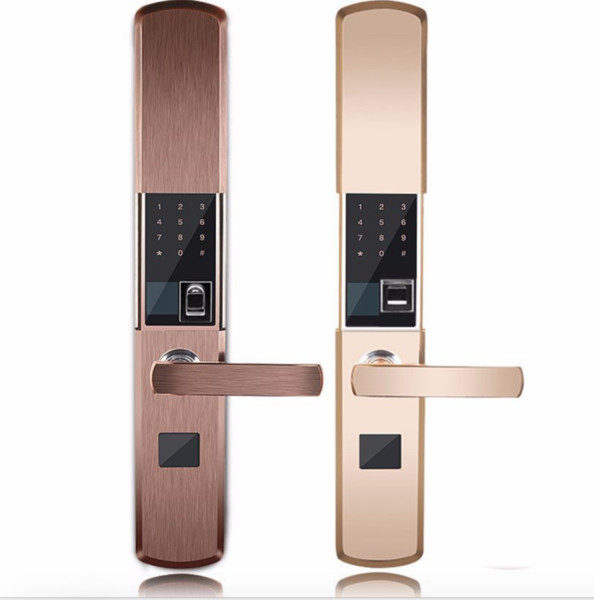Household Electronic Pin Code Fingerprint Lock Fully Automatic Fingerprint Lock Password Intelligence Guard Lock Against Theft