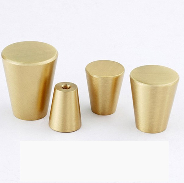 furniture knob solid brass handles for furniture wardrobe cabinet doors Kitchen Drawer Cabinet Pull Handle wholesale price